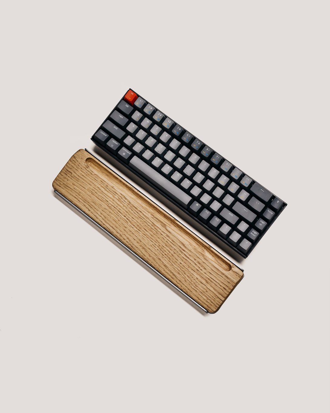 Aged Oak + Space Grey