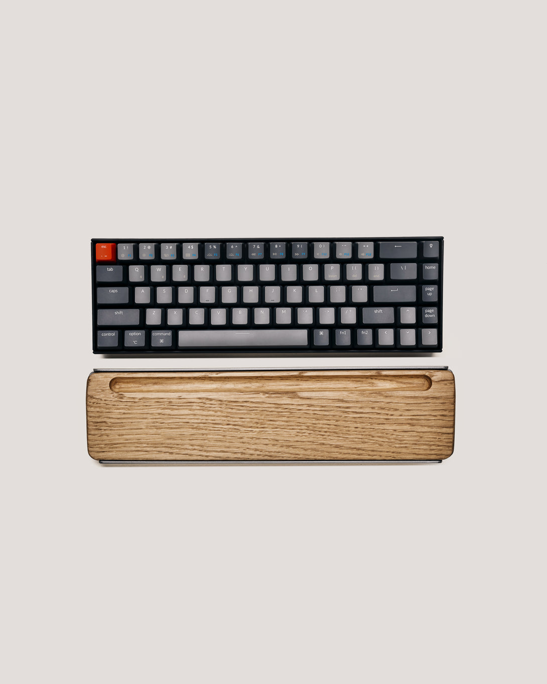 Aged Oak + Space Grey